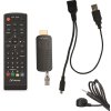 STRONG DVB-T/T2 tuner HDMI stick SRT 82/ Full HD/ H.265/HEVC/ externí anténa/ EPG/ PVR/ HDMI/ USB/ micro USB/ IR/ černý SRT82