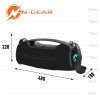 N-GEAR NRG 500/ BT/ 500W/ USB/ LED/ TWS/ IPX5/ 1x MIC NRG500