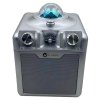N-GEAR DISCO STAR 710S/ BT/ 50W/ USB/ MICRO SD/ DO/Disco LED/ 2x MIC / stříbrný DISCOSTAR710S