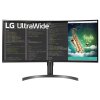 LG VA monitor 35WN75CP QHD / prohnutý / 35" / 3440x1440 / 300cd/m2 / 5ms GtG / 2x HDMI / DP / USB-C / repro 35WN75CP-B.AEU