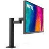 BENQ 27" LED PD2706UA/ 3840x2160/ IPS panel/ 1200:1/ 5ms/ HDMI/DP/2x USB-C/ 3x USB/ repro/Pivot/ stojan s ramenem/černý 9H.LLKLB.QBE