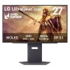 LG monitor 27GX790A-B 27" OLED/2560x1440/0,03ms/16:9/480Hz/4-pole HP/ HDMI / DP / USB/G-SYNC/ VESA 27GX790A-B.AEU