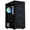 BitFenix skříň C50 Negro / ATX / 4x 120mm FRGB fan / 2x USB 2.0 / USB 3.0 / tvrzené sklo / černá BFC-C50-KKGSK-4F