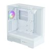Zalman skříň P40 Prism / miniIT / 120mm ARGB fan / 2xUSB 3.0 / USB-C / panoramatická / bílá P40 Prism White