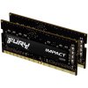 KINGSTON FURY Impact 32GB DDR4 3200MT/s / CL20 / SO-DIMM / KIT 2x 16GB KF432S20IBK2/32