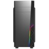 Zalman skříň T8 / middle tower / ATX / 1x120mm / 2xUSB 2.0 / USB 3.0 / RGB / černá T8