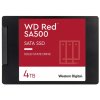 WD RED SSD SA500 4TB / Interní / 2,5" / SATAIII / 3D NAND WDS400T2R0A-68CKB0