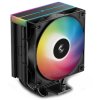 DEEPCOOL chladič AG400 ARGB V2 / 120mm fan ARGB / 4x heatpipes / PWM / pro Intel i AMD / černý R-AG400-BKAMMN-GJD