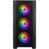 MSI skříň MAG FORGE M100R/ bez zdroje/ levé temperované sklo/ 4x 120 mm A-RGB fan/ 1x USB3.2/ černá 306-7G20R21-809