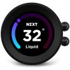 NZXT vodní chladič Kraken 240 ELITE RGB / 2x120mm RGB fan / 4-pin PWM / LCD disp. / 6 let RL-KR24E-B1