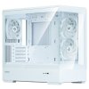 Zalman skříň P30 White V2/ miniT / 3x120mm fan ARGB / USB 3.0 / USB-C / temperované sklo / bílá P30 White V2