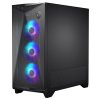MSI skříň MPG GUNGNIR 300R AIRFLOW/ bez zdroje/ levé temperované sklo/ 4x 120 mm A-RGB fan/ 1x USB-C/ 2x USB3.2/ černá 306-7G21R21-W57