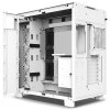 NZXT skříň H9 Flow dvoukomorová ATX / 4x121mm fan / až 11xfan / perforovaný top / proskl. bočnice, front / bílá CM-H91FW-11