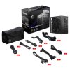 MSI zdroj MPG A1000G PCIE5/ 1000W/ ATX3.1/ akt. PFC/ 10 let záruka/ 135mm ventilátor/ plně modulární/ 80PLUS Gold 306-7ZP7C11-CE0