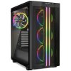 Be quiet! skříň PURE BASE 500FX / MidT / bez zdroje / USB 3.0 / 3x120mm ARGB + 1x140mm fans / průhledná bočnice / černá BGW43