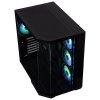 BitFenix skříň T10 Negro / ATX / 4x 120mm ARGB fan + controller / USB 3.0 / USB-C / panoramatická / černá BFC-T10-300-KKGSK-4A
