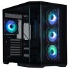 BitFenix skříň T10 Negro / ATX / 4x 120mm ARGB fan + controller / USB 3.0 / USB-C / panoramatická / černá BFC-T10-300-KKGSK-4A