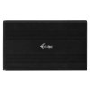 i-tec externí box pro HDD ADVANCE MySafe AluBasic/ 2,5" SATA/ SSD/ USB 3.0/ černý MYSAFEU312