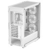 DEEPCOOL skříň CC560 MESH V2 / ATX / 4x120 mm fan ARGB / USB 3.0 / USB 2.0 / mesh panel / bílá R-CC560-WHAMA4-G-2