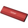 PATRIOT TRANSPORTER Lite 512GB Portable SSD / USB 3.2 Gen2 / USB-C / externí / hliníkové tělo / červený PTPL512GPEC
