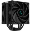 DEEPCOOL chladič AK400 Zero Dark Plus / 2x 120mm fan / 4x heatpipes / PWM / pro Intel i AMD / komplet černý R-AK400-BKNNMD-G-1