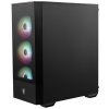 MSI skříň MAG FORGE 112R/ bez zdroje/ levé temperované sklo/ 4x 120 mm A-RGB fan/ 2x USB3.0/ černá 306-7G16X23-809