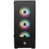 MSI skříň MAG FORGE 112R/ bez zdroje/ levé temperované sklo/ 4x 120 mm A-RGB fan/ 2x USB3.0/ černá 306-7G16X23-809