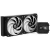 Zalman vodní chladič ALPHA2 A24 Black / 2 x 120 mm / PWM / ARGB  / černý ALPHA2 A24 Black