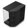 NZXT skříň H6 Flow dvoukomorová / MidT / 3x120mm fan / 2xUSB 3.2 / USB-C / prosklená bočnice i čelo / černá CC-H61FB-01