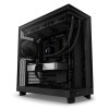 NZXT skříň H6 Flow dvoukomorová / MidT / 3x120mm fan / 2xUSB 3.2 / USB-C / prosklená bočnice i čelo / černá CC-H61FB-01