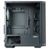 Zalman skříň M4 Black / miniT / 4x 120mm ARBG fan / 2xUSB 3.0 / 1xUSB 2.0 / tvrzené sklo / černá M4 Black