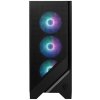 MSI skříň MAG FORGE 320R AIRFLOW/ bez zdroje/ levé temperované sklo/ 4x 120 mm A-RGB fan/ 2x USB3.2/ černá 306-7G23R21-809