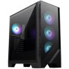 MSI skříň MAG FORGE 320R AIRFLOW/ bez zdroje/ levé temperované sklo/ 4x 120 mm A-RGB fan/ 2x USB3.2/ černá 306-7G23R21-809