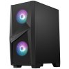 MSI skříň MAG FORGE 100R/ bez zdroje/ levé temperované sklo/ 2x 120 mm A-RGB fan/ 2x USB3.0/ 1x 120 mm fan/ černá 306-7G03R21-809