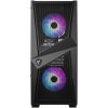 MSI skříň MAG FORGE 100R/ bez zdroje/ levé temperované sklo/ 2x 120 mm A-RGB fan/ 2x USB3.0/ 1x 120 mm fan/ černá 306-7G03R21-809