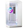 MSI skříň MAG PANO 100R PZ White/ bez zdroje/ levé a přední sklo/ 4x 120 mm A-RGB fan/ 1x USB-C/ 1x USB3.2/ bílá 306-7G26W22-HH9