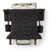 NEDIS adaptér DVI - VGA/ 24+5pinová zástrčka DVI-I - zásuvka VGA/ BOX/ černý CCGB32900BK