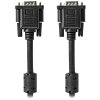 NEDIS kabel VGA (D-SUB)/ zástrčka VGA - zástrčka VGA/ černý/ bulk/ 3m CCGL59000BK30