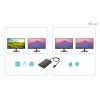 i-tec USB-C Dual 4K/60Hz (single 8K/30Hz) Display Port video adaptér C31DUAL4K60DP