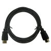 XTENDLAN propojovací kabel HDMI <-> HDMI 1.5 m, 19pin, Ultra HD 4K×2K (3840 x 2160, YCbCr 4:4:4), 60 Hz - bulk XL-CABHD-1.5-BK