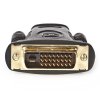 NEDIS adaptér DVI - HDMI/ konektory DVI zástrčka - HDMI zásuvka/ černý/ box CVGB34912BK