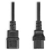 NEDIS napájecí prodlužovací kabel/ konektor IEC-320-C14/ konektor IEC-320-C13/ černý/ bulk/ 5m CEGL10500BK50