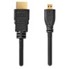 NEDIS High Speed HDMI 1.4 kabel s ethernetem/ 4K@30Hz/ zlacené konektory HDMI-micro HDMI/ černý/ box/ 2m CVGB34700BK20