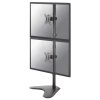 Neomounts FPMA-D550DDVBLACK/Držák displeje/na stůl/10-32"/stojan/VESA 100X100/nosn. 2x6kg/2 displeje vert/černý FPMA-D550DDVBLACK