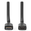NEDIS prodlužovací Ultra High Speed HDMI 2.1 kabel s ethernetem/ 8K@60Hz/ zlacené konektory HDMI-HDMI/ černý/ BOX/ 1m CVGB35090BK10