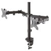 Neomounts FPMA-D550DBLACK/Držák displeje/na stůl/10-32"/svorka/VESA 100X100/nosn. 2x 8kg/2 displeje/černý FPMA-D550DBLACK