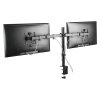 Neomounts FPMA-D550DBLACK/Držák displeje/na stůl/10-32"/svorka/VESA 100X100/nosn. 2x 8kg/2 displeje/černý FPMA-D550DBLACK