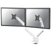 Neomounts DS70-250WH2 Neomounts NEXT Slim Desk Mount, double display (topfix clamp/grommet), white DS70-250WH2