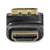 NEDIS adaptér HDMI/ konektor HDMI – zásuvka HDMI/ úhlový 270°/ černý/ box CVGB34902BK