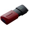 KINGSTON DataTraveler EXODIA M 128GB / USB 3.2 Gen1 / černá + červená DTXM/128GB